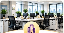 Clean professional office